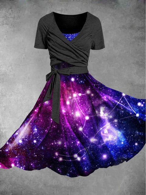 Women's Zodiac Orion Slip Dress Two-Piece Set